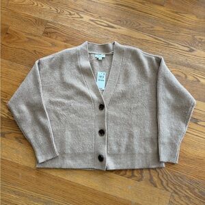Women's Three-Button Shaker Cardigan